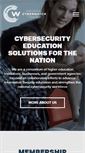 Mobile Screenshot of nationalcyberwatch.org